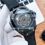 Copy Hublot Big Bang Sang Bleu Black Watch 45MM For Sale